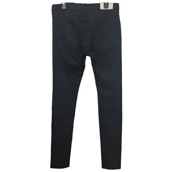 Stampd 1761 Striped DenimSkinny Jeans Size 33 Black